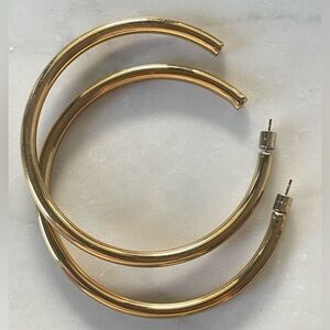 Marrin Costello 3" Michaela Gold Hoops